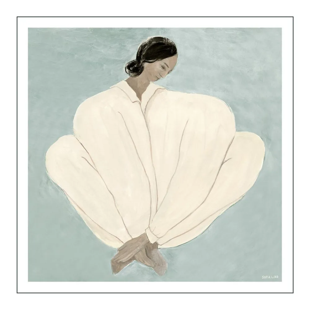 Poster & Frame Meet Me At Jaures 50x50 cm^ Illustrationer & Plakater