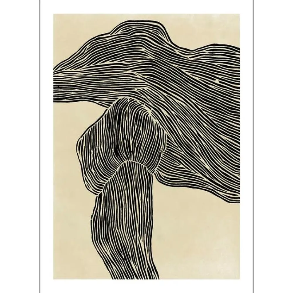Poster & Frame The Line No. 16 50x70 cm^ Illustrationer & Plakater