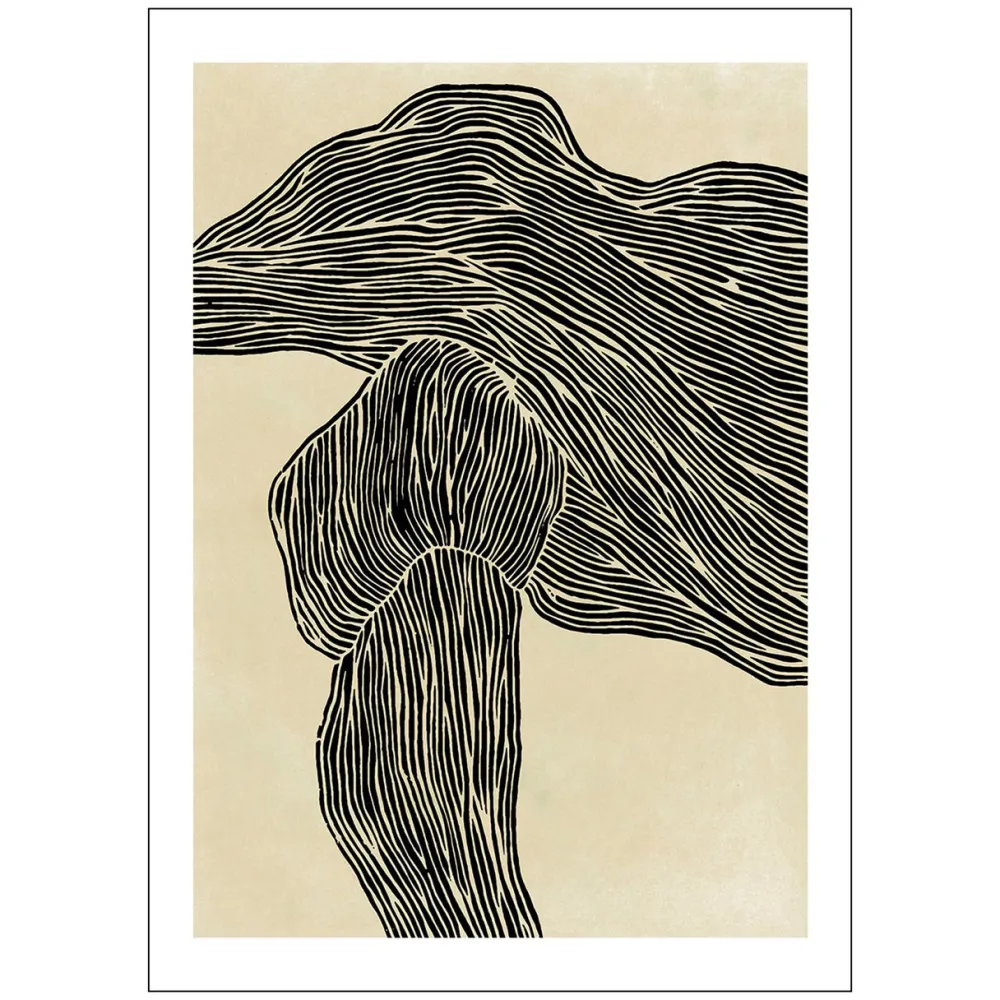 Poster & Frame The Line No. 16 Poster 50x70 cm^ Andet Boligtilbehør|Illustrationer & Plakater