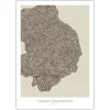 Poster & Frame Wavy Formes Organiques No. 1 Poster 50x70 cm^ Andet Boligtilbehør|Illustrationer & Plakater