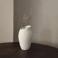 Sibast Furniture Magnolia Vase White^ Vaser|Keramik & Porcelæn