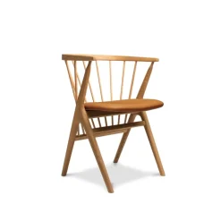 Sibast Furniture No 8 Chair Eg Olie Cognac Dunes Læder^ Stue|Stole