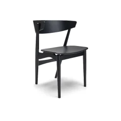 Sibast Furniture No 7 Dining Chair Sortlakeret Bøg^ Stue|Stole