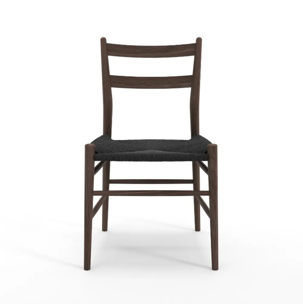 Sibast Furniture Sibast No 59 Valnød Sort Flet^ Stue|Stole