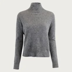 Six Ámes Jade Sweater Dark Grey Melange^Dame Overdele