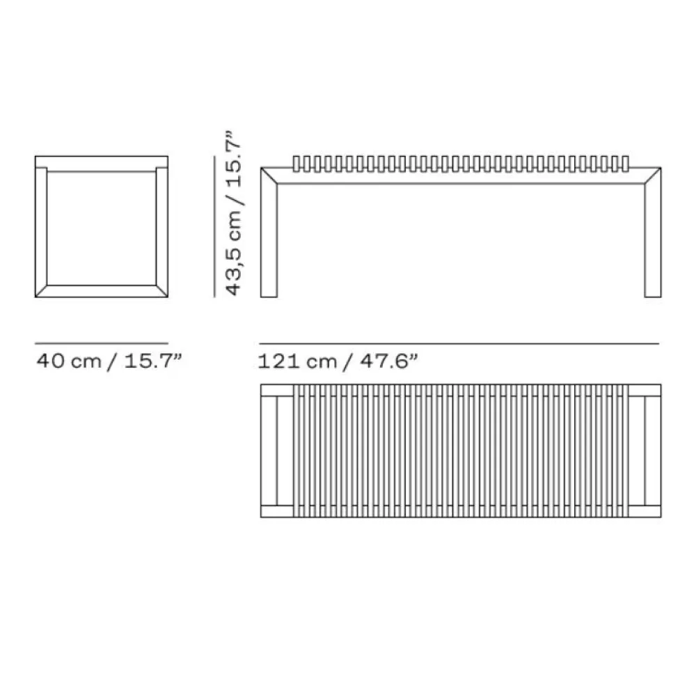 Skagerak Cutter Bænk Eg^ Køkken|Entré