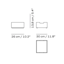Skagerak Cutter Kasse Lille Teak^ Æsker|Skåle & Bakker