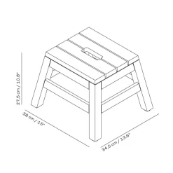 Skagerak Dania Taburet Eg^ Stue|Køkken