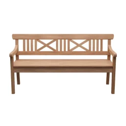 Skagerak Drachmann Bench 165 Teak^ Udendørs|Havemøbler