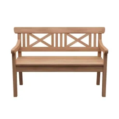 Skagerak Drachmann Bench 120 Teak^ Udendørs|Havemøbler
