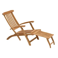 Skagerak Steamer Deck Chair Teak^ Udendørs|Havemøbler