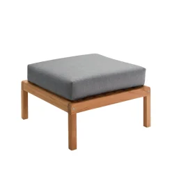 Skagerak Virkelyst Pouf Teak^ Udendørs|Havemøbler