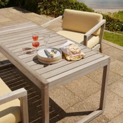 Skagerak Virkelyst Table High Teak^ Udendørs|Havemøbler