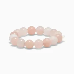 Soï Krystal Armbånd Chunky Rosa Jade^Dame Accessories|Smykker