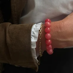 Soï Krystal Armbånd Chunky Redstone Quartz^Dame Accessories|Smykker