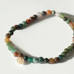 Soï Krystal Armbånd Indian Agate^Dame Accessories|Smykker