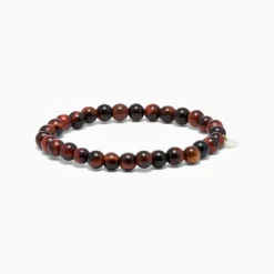 Soï Krystal Armbånd Red Tiger Eye Large^Dame Accessories|Smykker