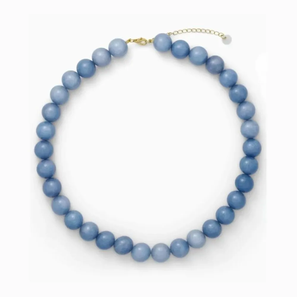 Soï Krystal Halskæde Faro Aquamarin^Dame Accessories|Smykker