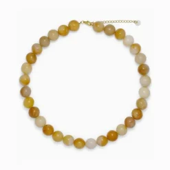 Soï Krystal Halskæde Faro Orange Aventurin^Dame Accessories|Smykker