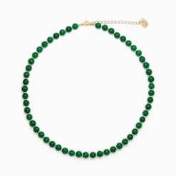 Soï Krystal Halskæde Grøn Jade^Dame Accessories|Smykker