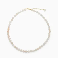 Soï Krystal Halskæde Rosa Jade^Dame Accessories|Smykker