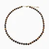 Soï Krystal Halskæde Tiger Eye^Dame Accessories|Smykker