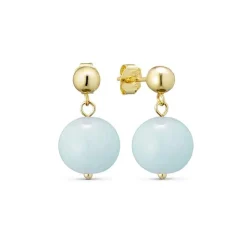 Soï Krystal Nora Øreringe Aquamarin^Dame Accessories|Smykker