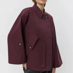 Sofie Schnoor AgathaSW Jacket Burgundy^Dame Overtøj