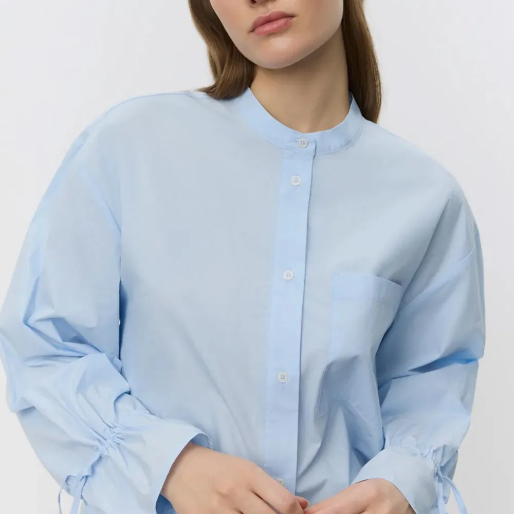 Sofie Schnoor BirdieSW Shirt Light Blue^Dame Overdele
