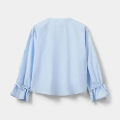Sofie Schnoor BirdieSW Shirt Light Blue^Dame Overdele
