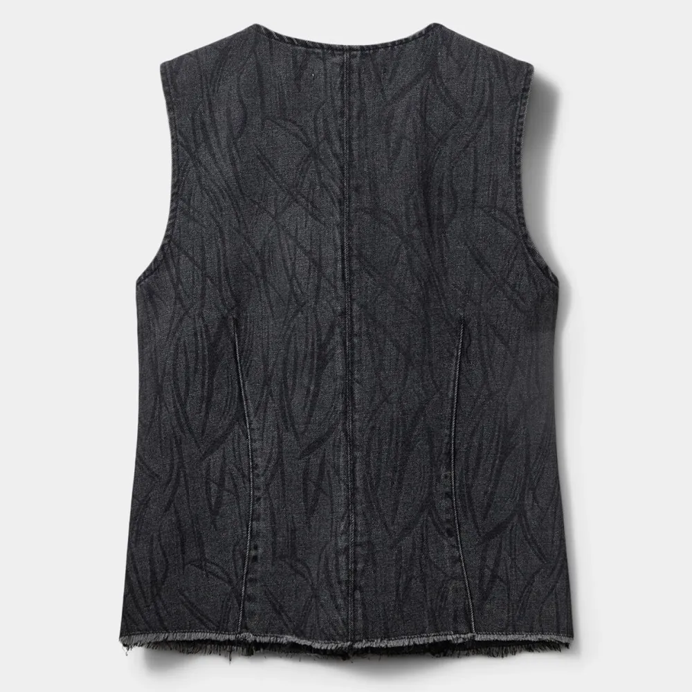 Sofie Schnoor CarlaSW Vest Washed Black^Dame Overdele