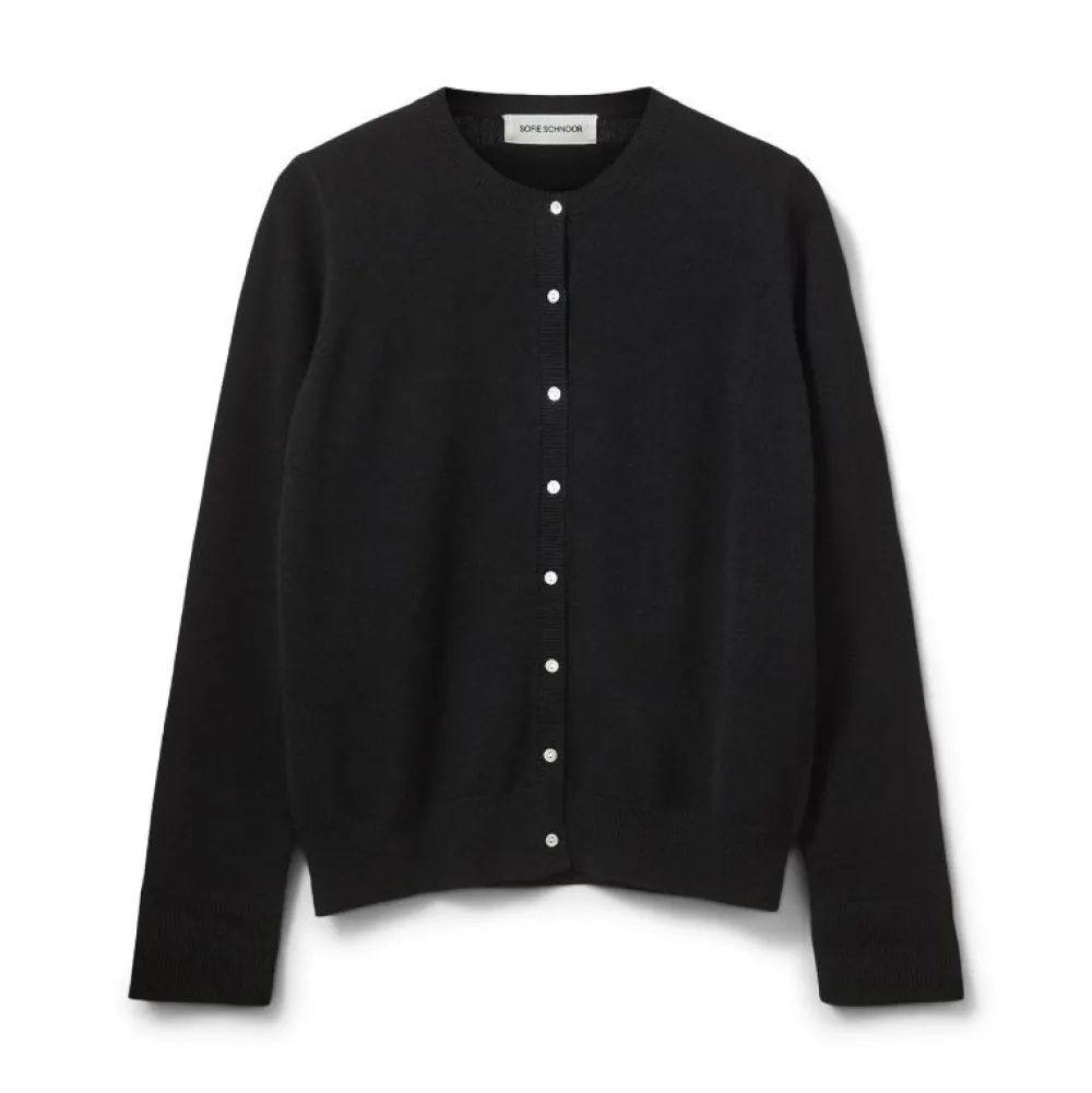 Sofie Schnoor Cisse Cardigan Black^Dame Overdele