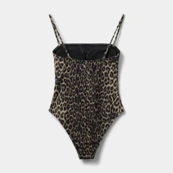 Sofie Schnoor Gia Swimsuit Light Brown Leopard^Dame Underdele