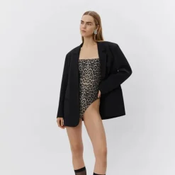 Sofie Schnoor Gia Swimsuit Light Brown Leopard^Dame Underdele