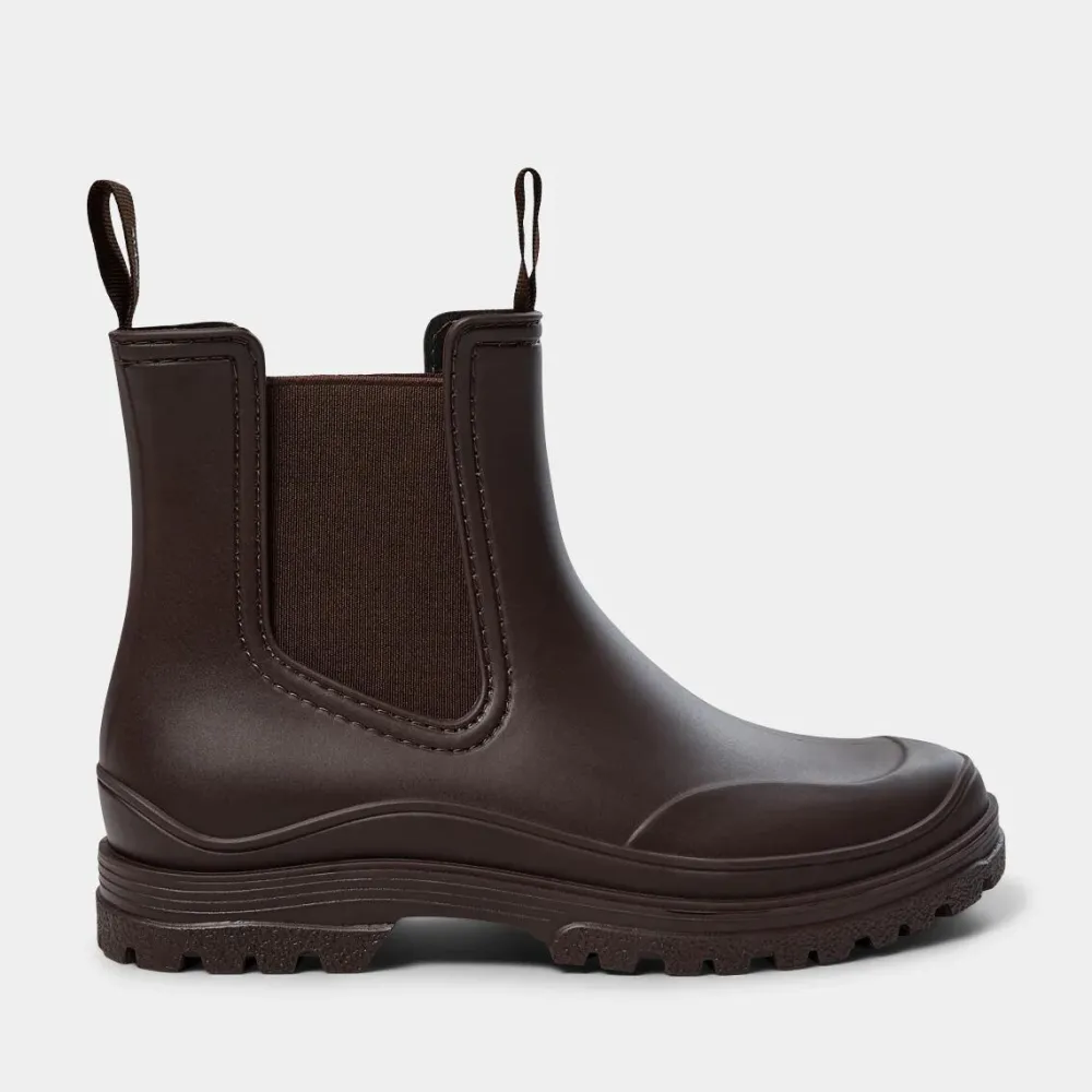 Sofie Schnoor JodieSW Rubber Boots Dark Brown^Dame Sko