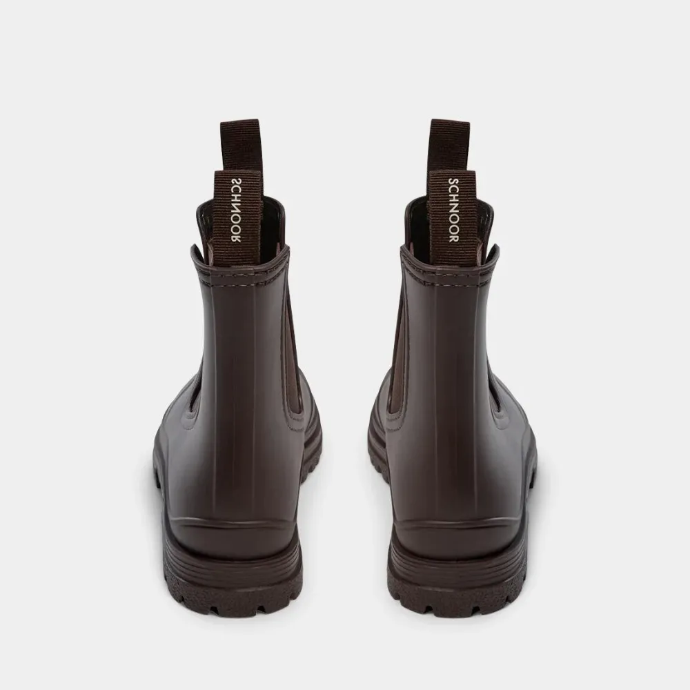 Sofie Schnoor JodieSW Rubber Boots Dark Brown^Dame Sko