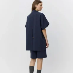 Sofie Schnoor PalomaSW Cape Navy Blue^Dame Overtøj|Overdele