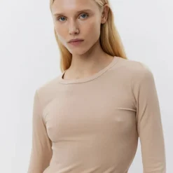 Sofie Schnoor Petricia T-Shirt Long Sleeve Beige^Dame Overdele