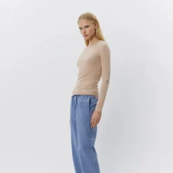 Sofie Schnoor Petricia T-Shirt Long Sleeve Beige^Dame Overdele