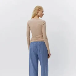 Sofie Schnoor Petricia T-Shirt Long Sleeve Beige^Dame Overdele