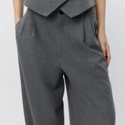 Sofie Schnoor RosalindSW Trousers Grey Melange^Dame Underdele