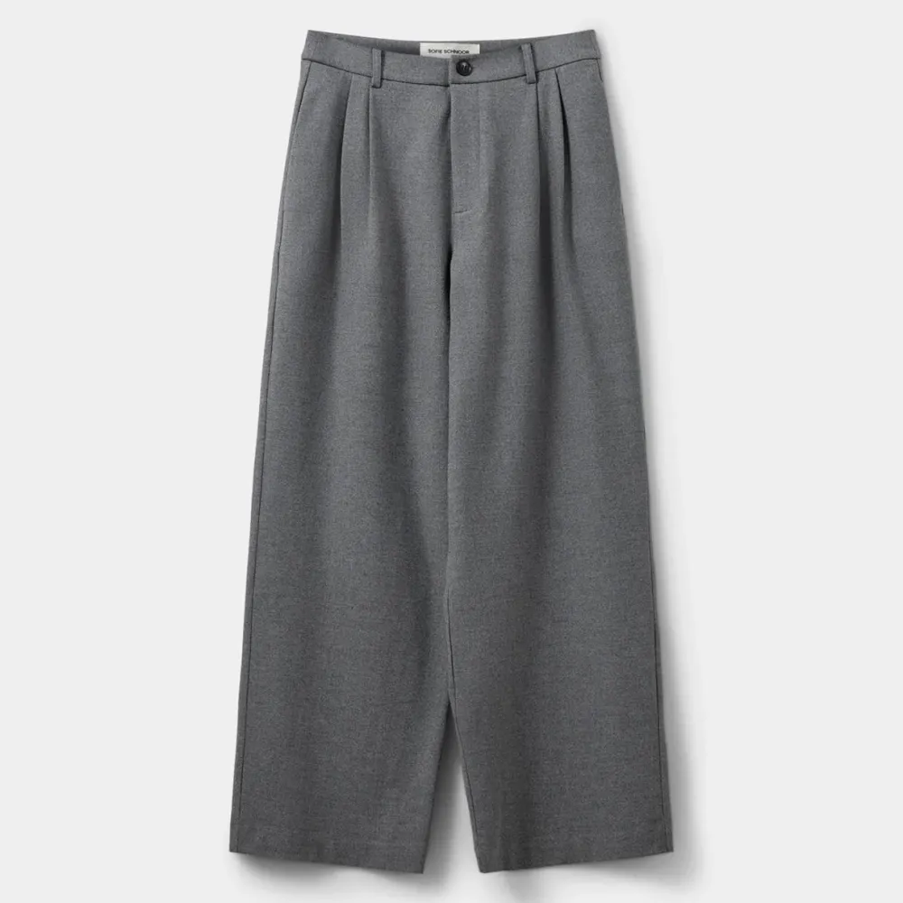 Sofie Schnoor RosalindSW Trousers Grey Melange^Dame Underdele
