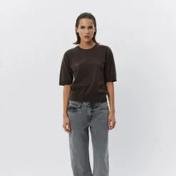 Sofie Schnoor Viana Knit Brown Fudge^Dame Overdele