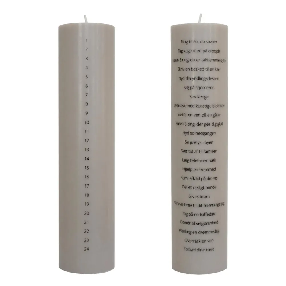 Specktrum 24 Moments Of Self Love Calendar Candle Taupe^ Julepynt|Kalenderlys