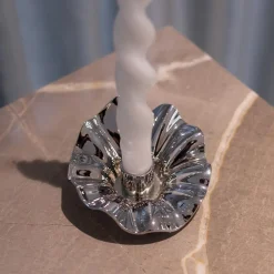 Specktrum Lea Candle Holder Chrome^ Andet Boligtilbehør|Lysestager