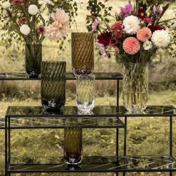 Specktrum Meadow Swirl Cylinder Vase Grey Medium^ Andet Boligtilbehør|Vaser