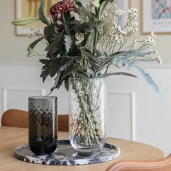 Specktrum Meadow Swirl Cylinder Vase Clear Medium^ Vaser|Andet Boligtilbehør