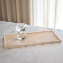 Specktrum Phantom Rectangular Tray Travertine^ Skåle & Bakker|Andet Boligtilbehør