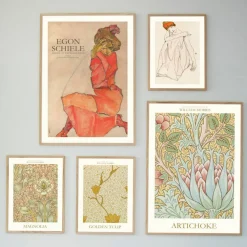 Spliid Schiele 1 Poster 50x70 cm^ Andet Boligtilbehør|Illustrationer & Plakater