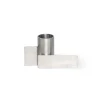 Stences Icon Candlestick 01 Brushed Chrome^ Andet Boligtilbehør|Lysestager